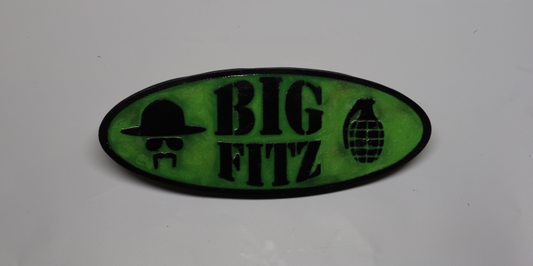 Big Fitz wrestler sign