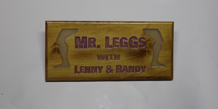 mr leggs wrestler sign